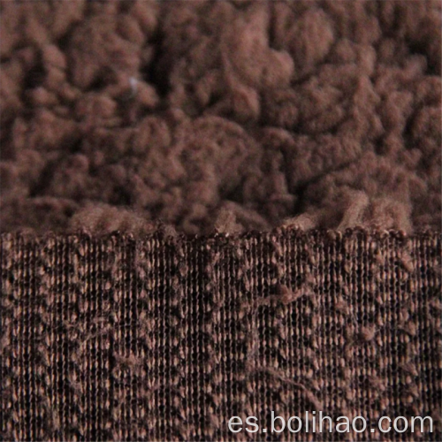 Un lado 100% poliéster Sherpa Fleece Fabric